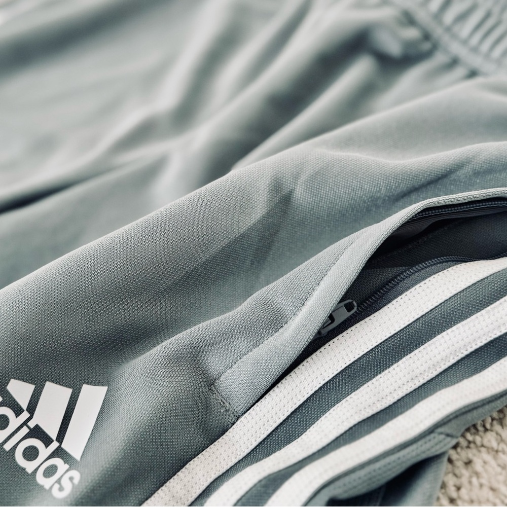 Adidas Tito 22 Track Pants with Tapered Fit and Iconic Stripes - Picture 3 of 5